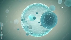 Intricate processes of cellular division in a microscopic environment