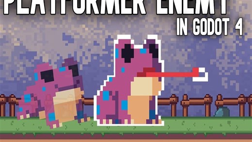 在 Godot 4 中创建出色的敌人 -【英译中-双字幕】