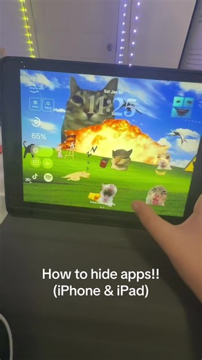 How to hide apps!! ( how to create fake dup apps) #fyp #tutorial #imhungry #blowthisuppls #usefull?
