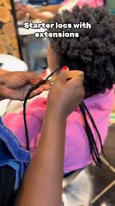 Locs with extensions | Dreadlocks Nairobi Kenya Salon