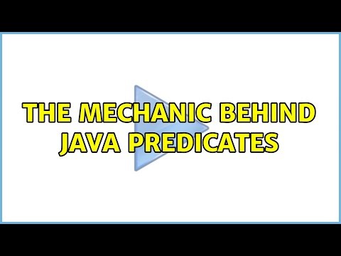 The mechanic behind Java Predicates