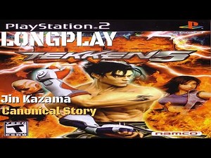 TEKKEN 5 - Jin Kazama, Devil Within + Story Battle - PS2 [LONGPLAY] [1080p 60FPS]