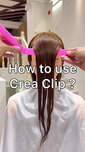 Crea Clip: Cut Your Long Hair at Home Easily