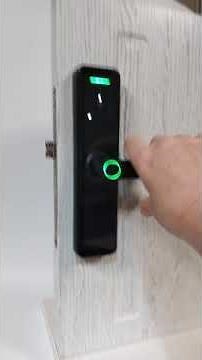 ЕЛЕКТРОННА БРАВА Smarty, отключване с пръстов отпечатък, парола, чип/карта Tuya Smart.