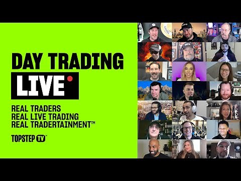 TopstepTV Live Futures Day Trading: The Trader With The GC Trade (7/15/25)