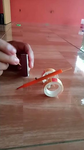 Mainan Meriam dari Korek Api Kayu #shorts