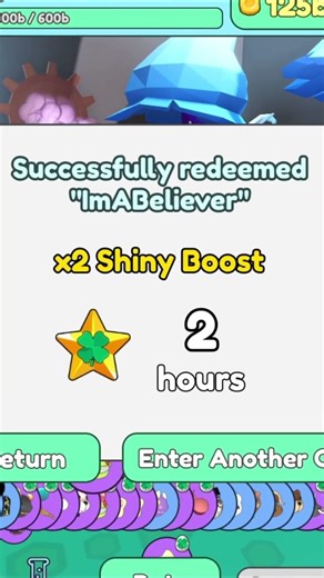 2 Hour Shiny Boost Last 1 week #roblox #collectallpets #code