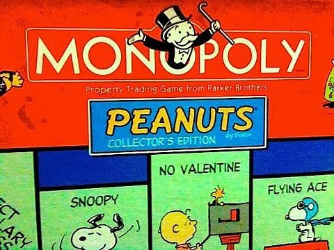 Peanuts Snoopy Monopoly Game Review by Mike Mozart of TheToyChannel