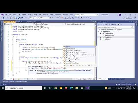 06 - .NET Core Console Application - AppSettings