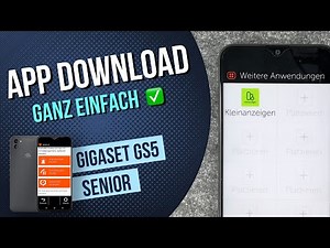 Gigaset GS5 Senior Apps installieren / Apps laden
