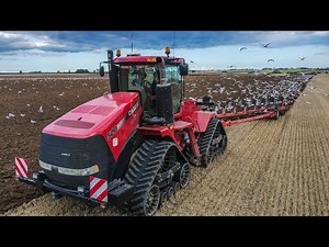 Case Quadtrac + Gregoire Besson 9 Furrow Plow