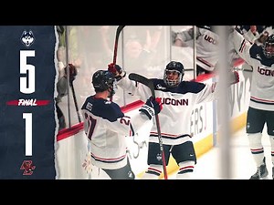 Goals from UConn Men's Hockey vs. Boston College