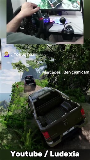 Araba Oyunları: Mercedes C200 İle Yokuş Mücadelesi