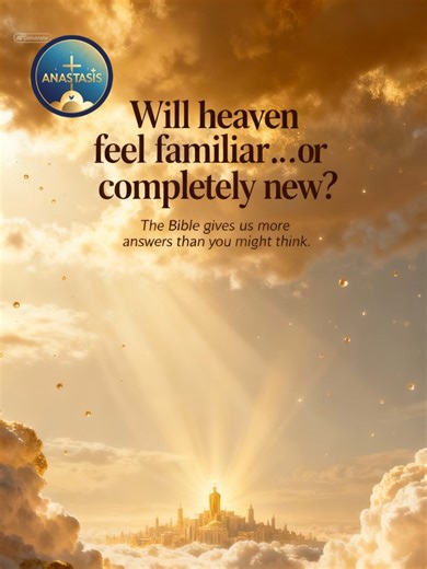 Will heaven feel familiar… or completely new? The Bible gives us more answers than you might think. #anastasis #bible #scripture #heaven #fyp #fyppppppppppppppppppppppp #facts #eternity #eternal #christiantiktok