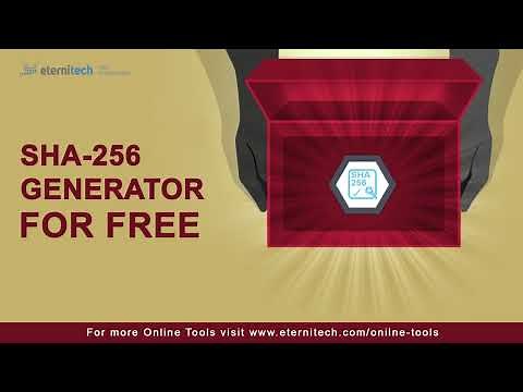 What is SHA256? | How SHA256 Algorithm Work? | SHA256 Online Generator