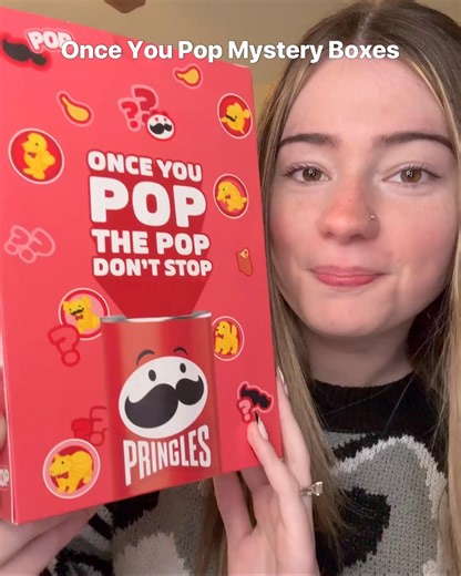 Let’s open the NEW Pringles Once You Pop Mystery Boxes and try to guess one of the 4 Pringles Mystery Flavors together – what flavor did you get? | Pringles