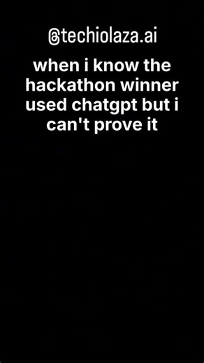 AI Tools | AI Reels | AI Memes on Instagram: "i can never prove it but i just have that feeling go sign up for united hacks v6 now, link in our bio!! 👀 hack united is a 501(c)(3) non-profit founded by teens passionate about programming & technology. our mission is to inspire and educate the next generation of innovators through free hackathons and workshops, focusing on essential soft skills for career success. - #viral #trending #fyp #hackathon #computerscience compsci cs highschoool technolog