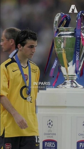 Cesc Fàbregas on 2006 UCL Final - 15€👕Jerseys You Can't Miss!