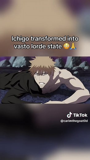 #ichigo #ichigokurosaki #bleach #bleachanime #vastolorde | Ichigo Vasto Lorde