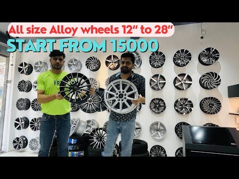 Alloy wheels 🛞 12 inch to 28 inch all size available |Alloy wheel with price 💴