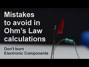 Practical Ohm’s Law Experiment | Perfect resistor value calculation | Easy 100% Tutorial