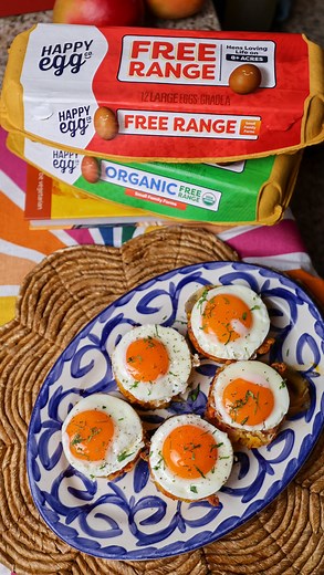 Mika Leon | Mini arroz imperial cups with crispy edges, cheesy layers & that yolk that takes it over the top & perfect for your next brunch. Using... | Instagram