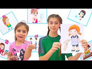 Nastya and a compilation of a new series about friends