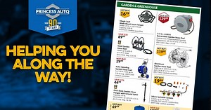 Helping you along the way! Find great deals to get the job done! 👍 View flyer here 👉 https://prnc.es/410JO4L | Princess Auto