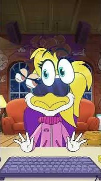 VIRTUAL Staring Contest from the FUTURE! 🤖#chuckecheese #challenge #games #gameshorts