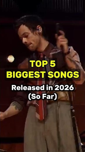 Top 5 Biggest Songs Released in 2026 (So Far) 🔥#2026