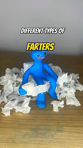 339K views · 7.2K reactions | Part 2 which one of these are you? #libbysanimations #stopmotion #claymation #funny #whichfarterareyou #differentkindsof #fartsarefunny #silly #meme | Lizabethh Mulligan | Facebook