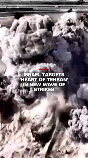 The Israeli Air Force has carried out a new wave of strikes on the Iranian capital Tehran, according to the Israeli Defense Forces. The Israeli Air Force claims to have hit the headquarters of the Iranian armed forces. Reports from Tehran say there were explosions in multiple areas of the city Sunday morning. Follow live updates. https://cnn.it/4r2TV5i | CNN
