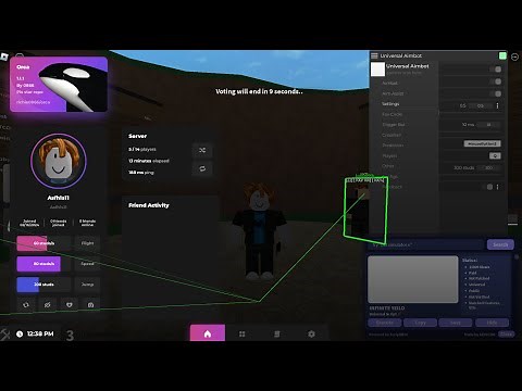 Roblox Script [Orca , Universal Aim Bot , Script Finder]