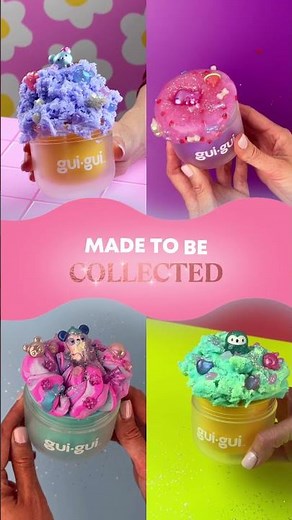 Gui Gui - New Gui Slime Release - Clear, Gloss, Cloud & Butter!