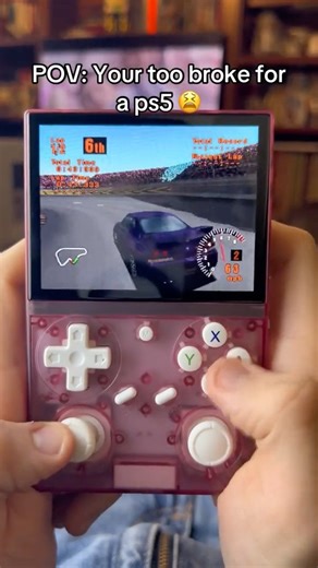 R36S Retro Handheld Game Console with 3.5" IPS Display, 64/128GB