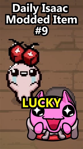 This Isaac Item Rewards BAD LUCK (Daily Modded Item #9) #gaming #isaacrepentance