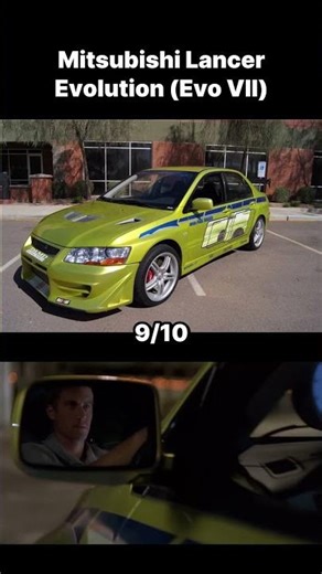 Mitsubishi Lancer Evolution all Generation #automobile #edit #car #bmw #shorts