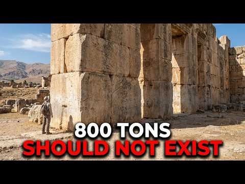 Baalbek's Trilithon SHOCK: The 800-Ton Monster That "Should Not Exist"