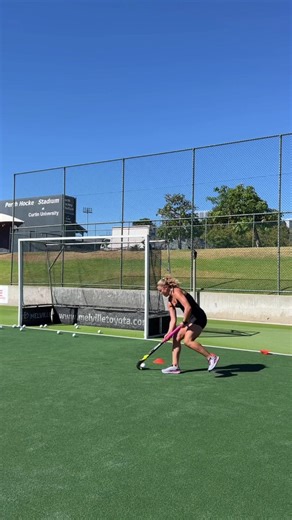 Mastering Baseline Skills in Field Hockey Drill