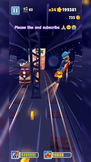 #running #subwaysurfers #subwaysurfersshorts #subwaysurfhighlights#subwaysurflive #trainvideo#shorts