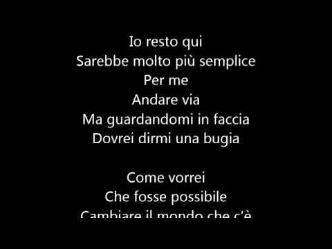 Come Vorrei - Vasco Rossi (testo)