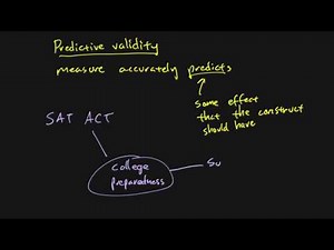 Research Methods - Chapter 03 - Predictive Validity (5/5)