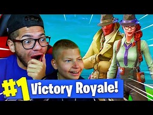 USING JAYDEN TO WIN A GAME OF FORTNITE BATTLE ROYALE! *NEW* SKINS ARE WILD! (MUST WATCH) | MindOfRez