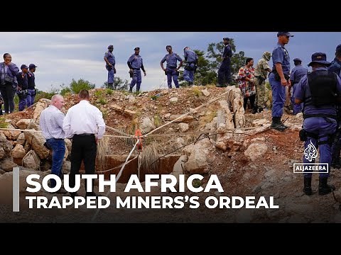 Operation under way to rescue trapped miners from South African gold mine