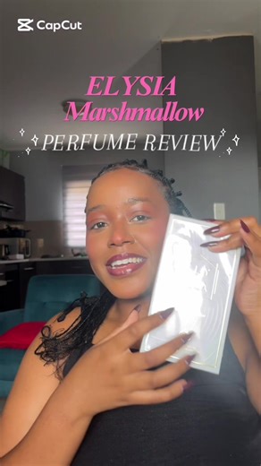 Perfume review for ELYSIA Marshmallow . If the word “comfort” was a perfume, it would be this one 🌸🤍it has a long lasting musky vanilla base with a cream whipped cream opening notes . Top Notes : Strawberry Middle Notes : Whipped cream, sugar, vanilla, Base Notes : Musk, Ambroxan #perfumereview #elysiamarshmallow #elysia#dubaiperfumes #perfumetiktok