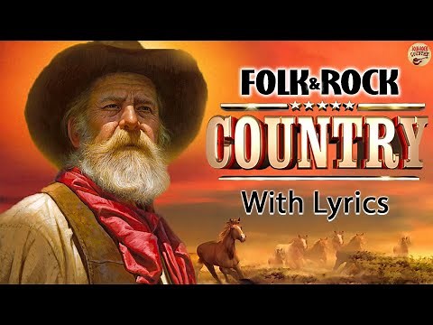 Folk Rock Country Music With Lyrics - Kenny Rogers,John Denver,Cat Stevens,... - Folk Rock Country