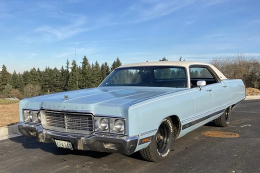 No Reserve: 1973 Chrysler New Yorker Brougham 4-Door Hardtop