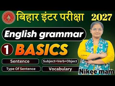 Class 12 English grammar // part 1 // Basic English grammar with full Explanation with their Example