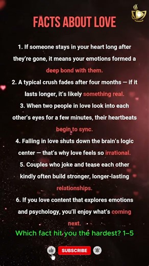 6 Love Facts + 1 Hidden Truth (Most People Miss #2)