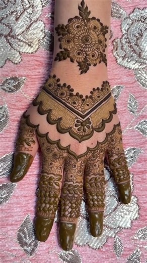 Beautiful mehndi design #mehndi #easymehndi #henna #trending #viralshort #shortvideo #shorts